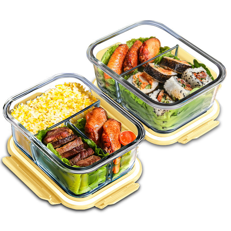 Food Storage Oven Safe - Cam Taze Tutma Kutusu, Yüksek Borosilikatlı,