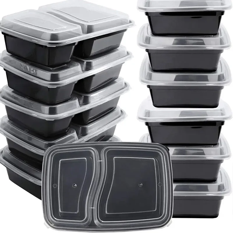 Food Storage Oven Safe - 10 takım kapaklı tek kullanımlık yiyecek