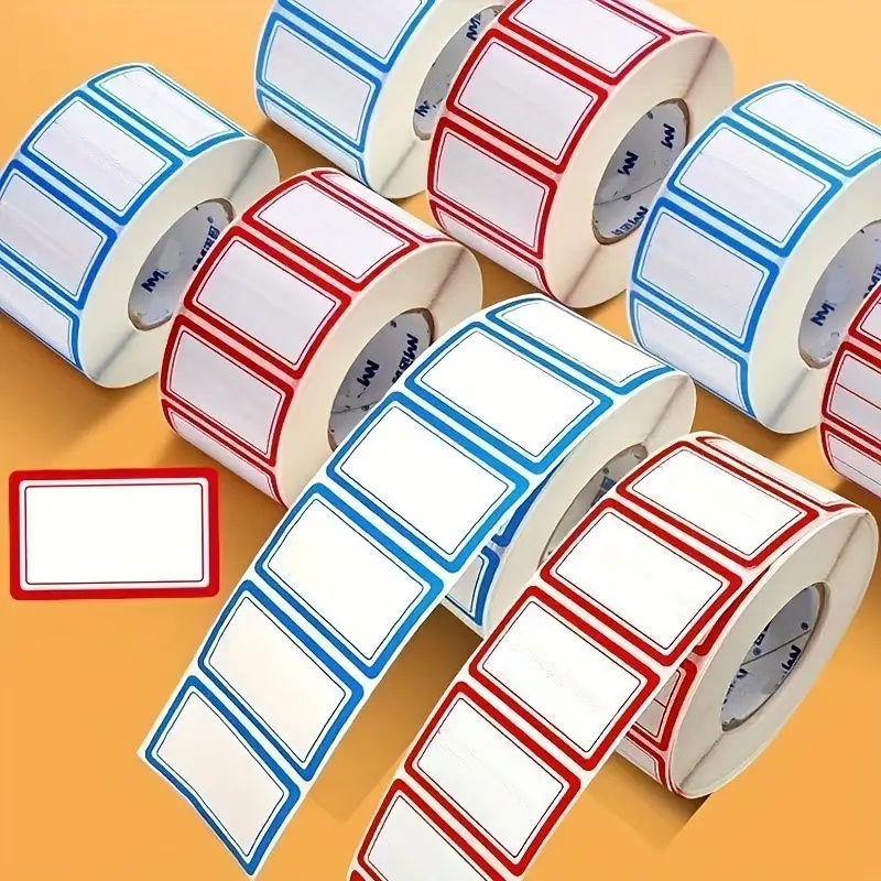 Food Storage Labels - 500 adet Kalıntısız Dondurucu Etiketleri, Su