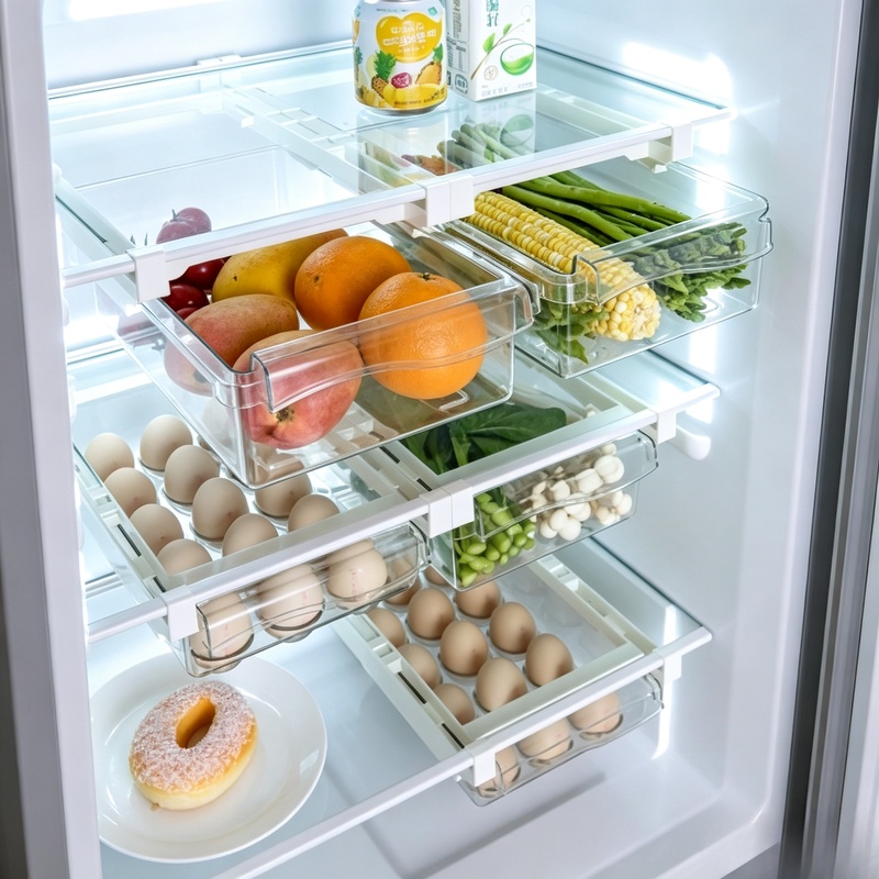 Asılı Sürgülü Çekmeceli Buzdol - Food Storage With Dividers incelemesi ve fiyatı