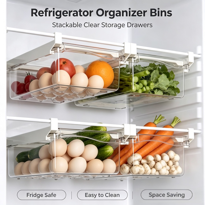 Asılı Sürgülü Çekmeceli Buzdol - Food Storage With Dividers incelemesi ve fiyatı
