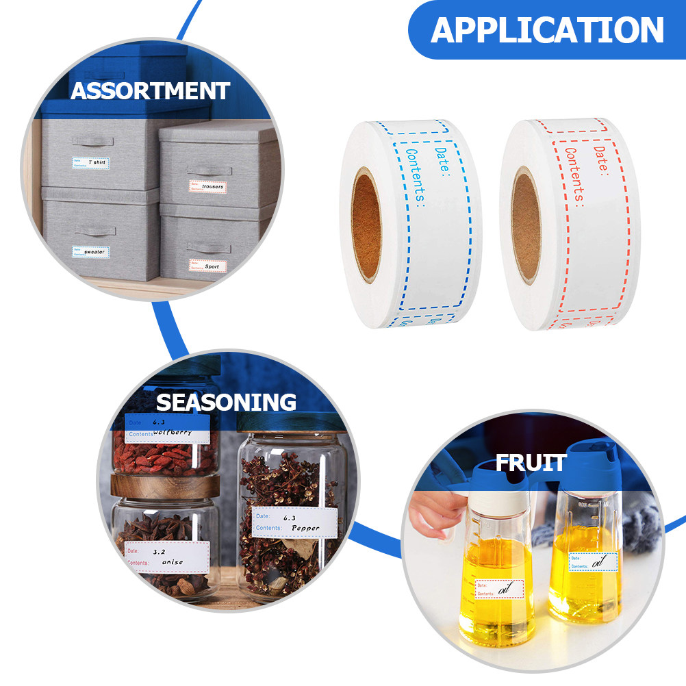 2 Adet Dikdörtgen Şeklinde, Bu - Food Storage Labels incelemesi ve fiyatı