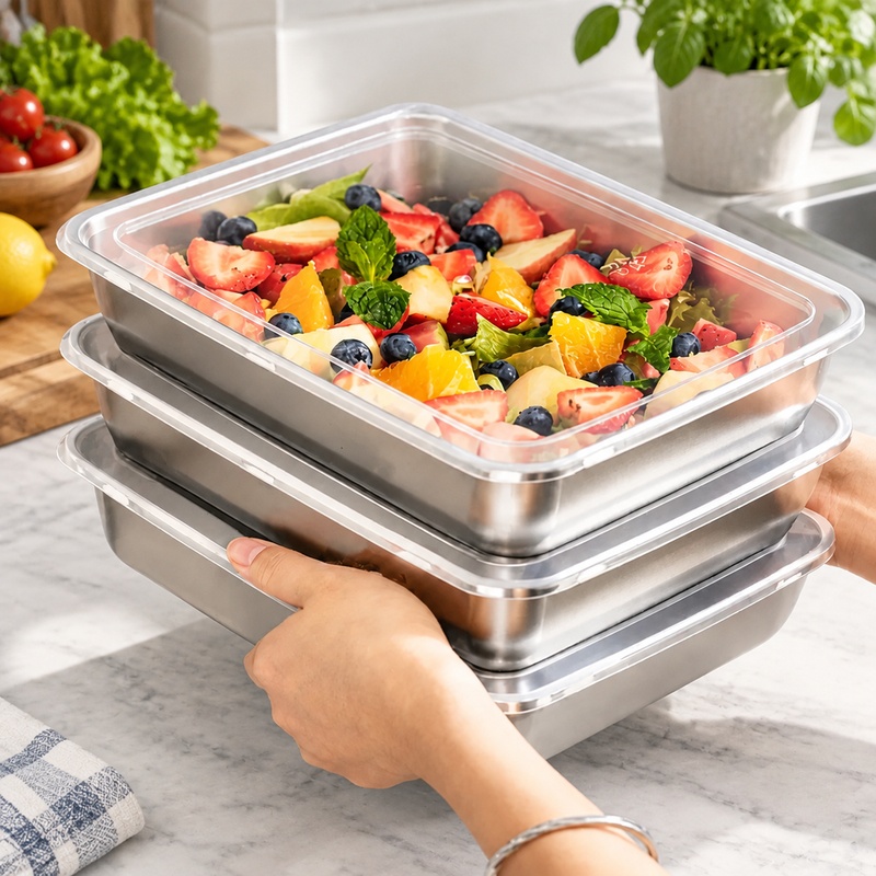 Şeffaf Kapaklı, Sızdırmaz Tasa - Food Storage Meals incelemesi ve fiyatı
