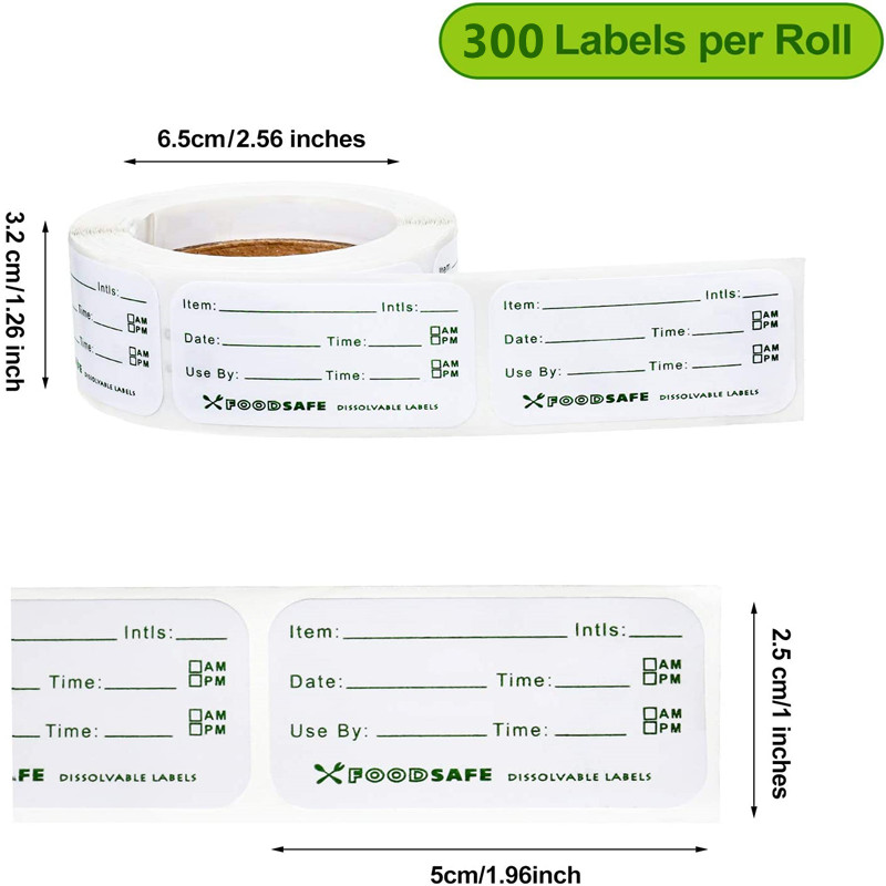 300/adet Gıda Saklama Etiketle - Food Storage Labels incelemesi ve fiyatı